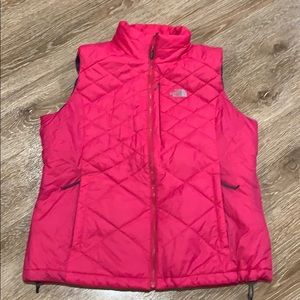 Pink Northface Vest